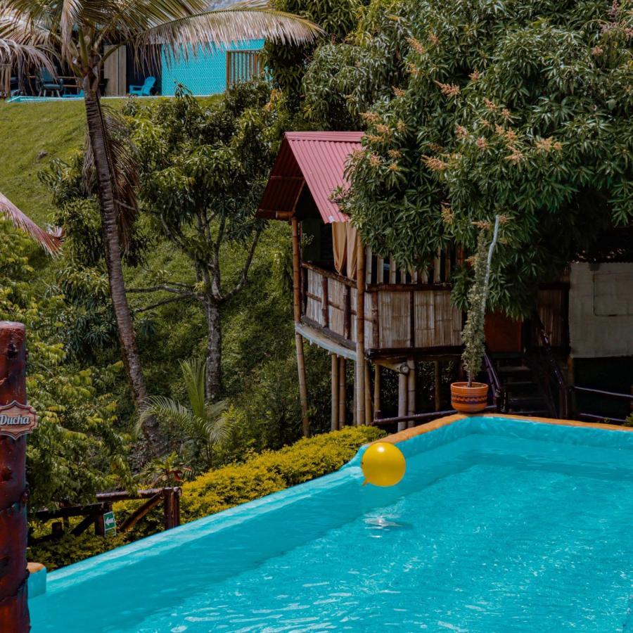 Glamping Mirador Santa Fe-Sopetran Hotell Exteriör bild