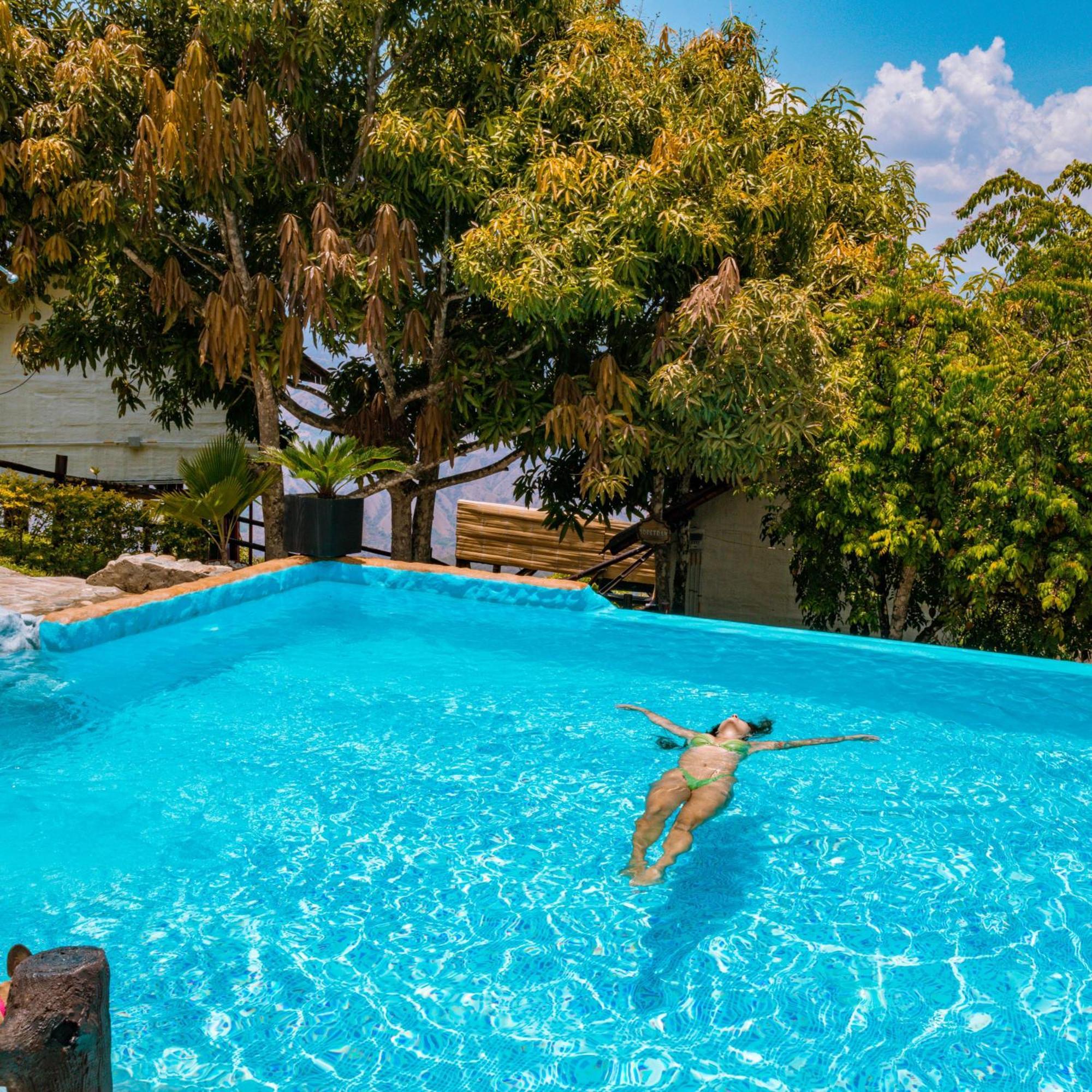 Glamping Mirador Santa Fe-Sopetran Hotell Exteriör bild