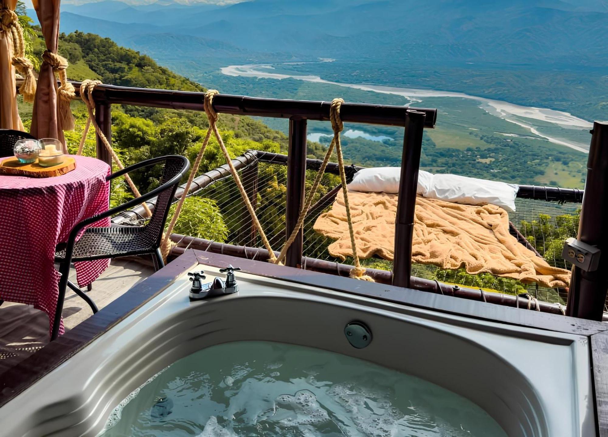 Glamping Mirador Santa Fe-Sopetran Hotell Exteriör bild