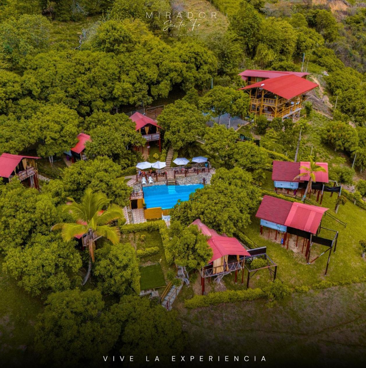 Glamping Mirador Santa Fe-Sopetran Hotell Exteriör bild